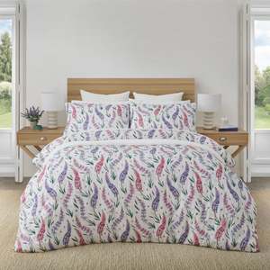 Baksana: Lupine Duvet King White