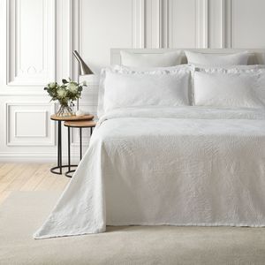 Baksana: Dunes Bedspread King White