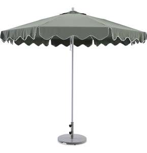 Outdoor Furniture: Zest Round Umbrella Olive Green 2.7m