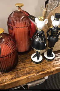 All: Florence Candle Medium, Red