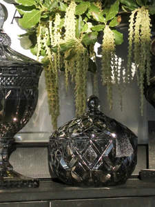 Stella Candle Large, Gunmetal