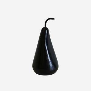 All: Marble Decorative Pear, Black