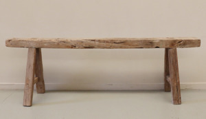 All: Antique Wooden Bench