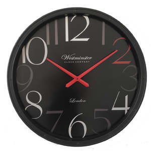 Red Hand Clock