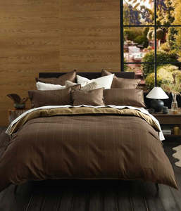 Hedge Duvet Set, Chestnut, King