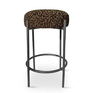 All: Crown Barstool , Black/Brown