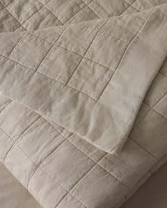 Ravello Coverlet, Bone