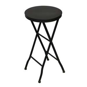 Living: Folding Side Table, Black