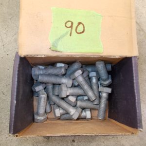 Galvanised fasteners: M12 x 75 Bolt only