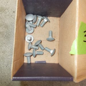 Galvanised fasteners: M12 x 110 Coach Bolt only
