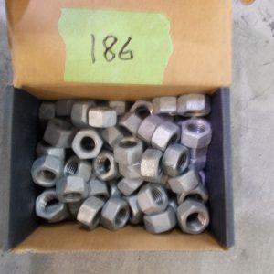 Galvanised fasteners: M16 Nylock Nut only