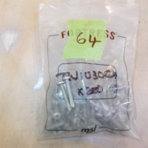 Galvanised fasteners: 10 x 16 Wafer tek phillips screw