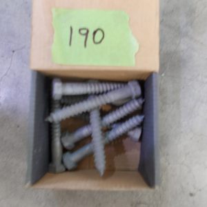 Galvanised fasteners: M10 x 65 Coach Screw
