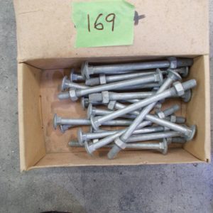 Galvanised fasteners: M8 x 20 Coach Bolt only