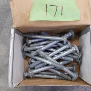 Galvanised fasteners: M10 x 100 Coach Bolt & Nut
