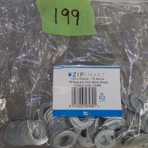 Zinc Fasteners - Redpath: M6 x 12.5 Flat washer only