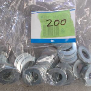 Zinc Fasteners - Redpath: M6 x 12.5 Flat washer only