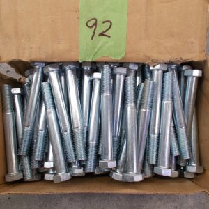 Zinc Fasteners - Redpath: M8 x 40 Bolt only