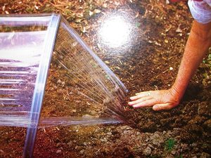 Clear 110 micron film 2.7m width