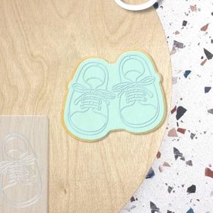 Texture dotted Tulle Lace – Raised Cookie Stamp