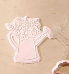 Baby/Baby Shower: Texture Honeycomb Bee – Raised Cookie Stamp