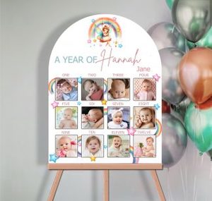 Products: Celebration Standing Birthday Number – Fingerprints & Messages – Cut