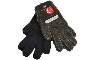 Merino Possum Polypropylene Gloves Red Rock Hats