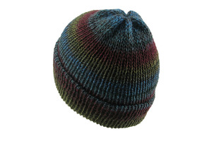 Green Maroon Woollen Beanie Red Rock Hats