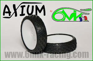 1 10 Offroad: 6MIK "AXIUM 2wd" 1/10 Front Staggered Indoor Tyres (1 pair)