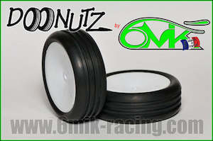 DOONUTZ 1/10 Tyres in YELLOW compound (1 pair + Foam)