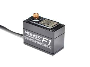 Low Profile: Highest RC F1 Low Profile HV Servo