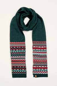 Brakeburn: Brakeburn Fairisle Knitted Scarf