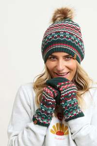 Brakeburn: Brakeburn Fairisle Knitted Hat