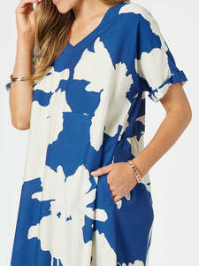 Clarity: Clarity Barcelona Print Dress
