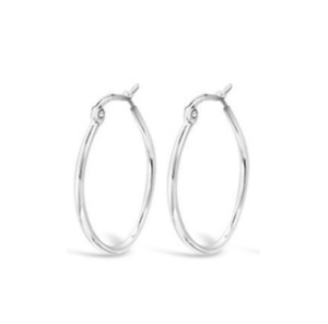 Fabuleux Vous Hoop Earrings Round