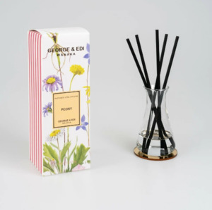 George Edi: George & Edi Peony Diffuser Set