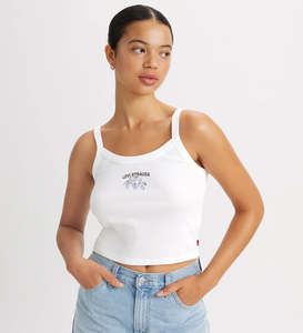 Levis Sporty Tank Purple Flower