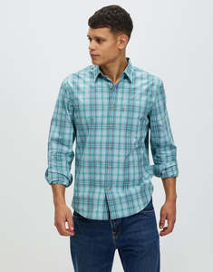 Levis: Levis Sunset 1 Pocket Standard Dieter Plaid