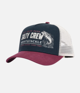 Salty Crew Live Bait Retro Trucker Cap