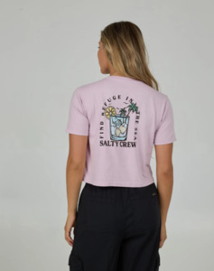 Salty Crew: Salty Crew Ocean Spray Crop Tee