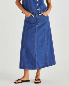 SASS Sabine Denim Skirt