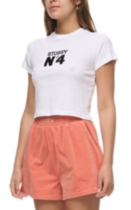 Stussy: Stussy NO4 Rib Tee