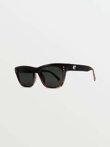 Volcom Sunglasses: VOLCOM Stoneview Sunglasses Gloss Darkside/Gray Polar