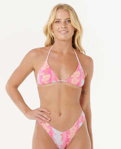 Under 100: Rip Curl Waikiki Keepsakes Sliding Tri Bikini Top