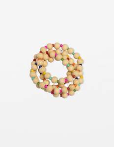 Gifting: Stella & Gemma Carnival Bead Bracelet - Set of 4