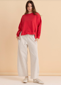 Betty Basics Barrel Leg Sweatpant