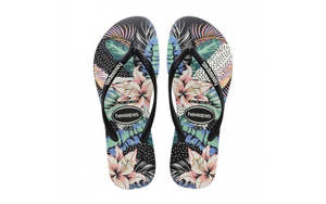 Under 50: Havaianas Kids Slim Floral dots