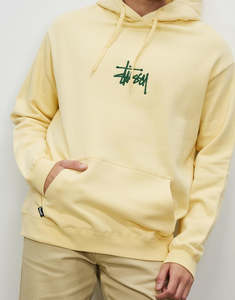 Under 200: Stussy Graffiti Hoodie - LEMON - ONLINE EXCLUSIVE