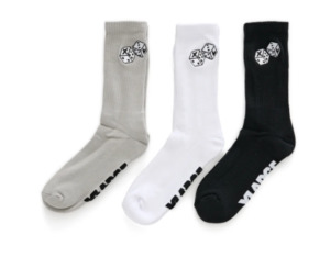 X-LARGE XL Dice Sock 3 Pack