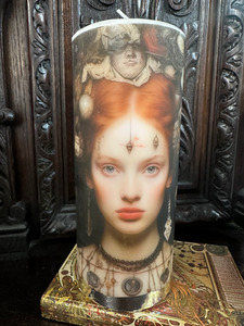 Penny Dreadful candle Large redtrinity